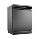 MIDEA WQP15-WU7633GUR(BS) Dishwasher 15 storage space, Dark Silver