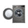 LG WR3210PRG Front Load Washing Machine, 10KG Capacity with AI DD™, Steam™, Silver غسالة ملابس باب امامي ال جي
