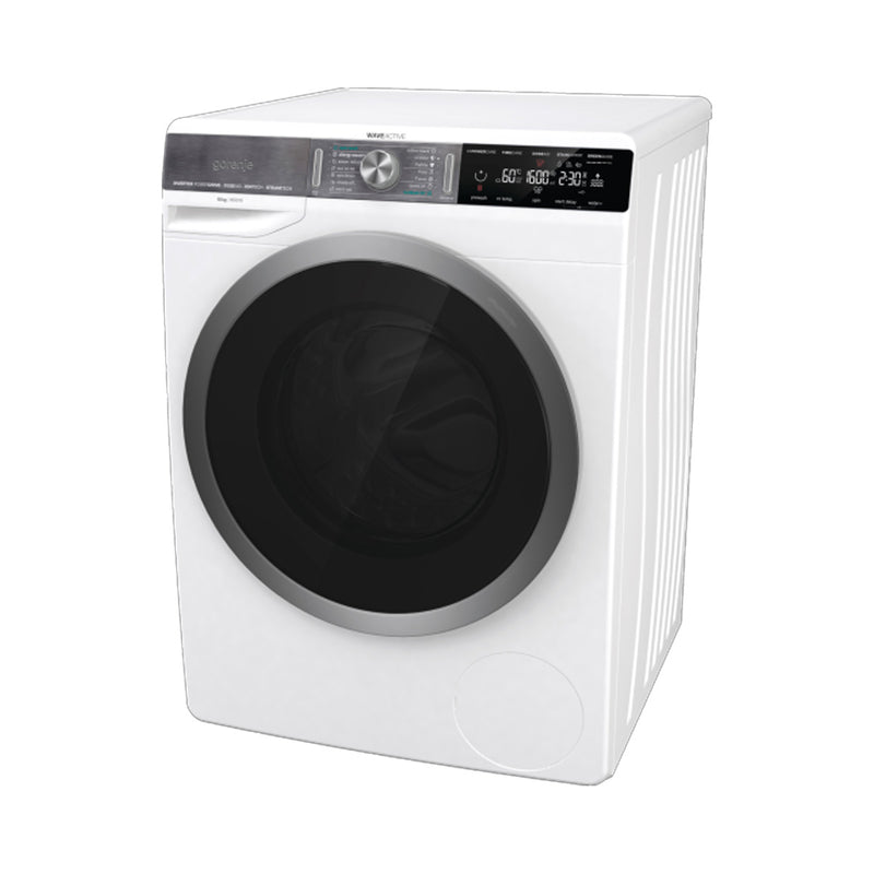 GORENJE WS168LNST Front Loading Washing Machine 10 Kg, Black غسالة ذات فتحة جانبية 10 كيلو جورنج