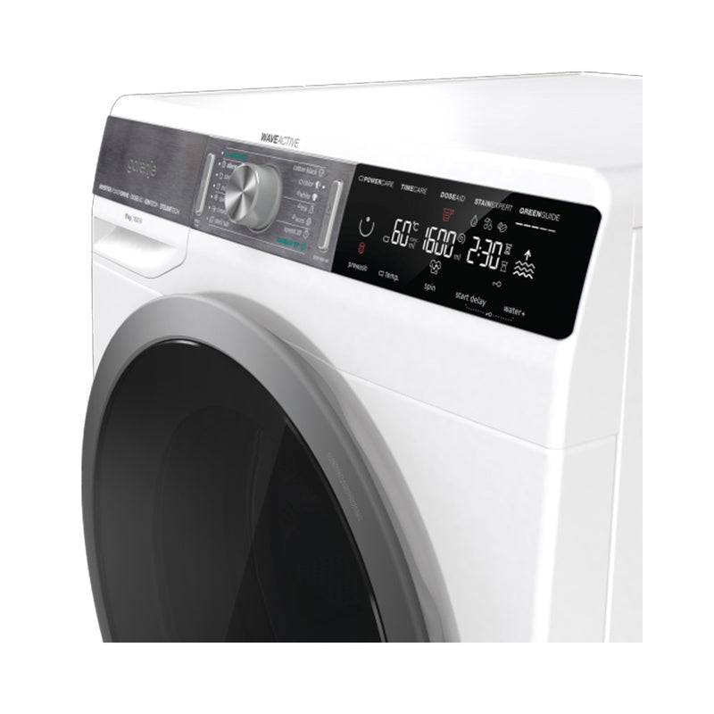 GORENJE WS168LNST Front Loading Washing Machine 10 Kg, Black غسالة ذات فتحة جانبية 10 كيلو جورنج