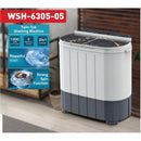 NEWAL SH-6305/05 Top Load Washer 5kg/1300 RPM Inverter, Silver