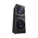 LG WT2520BRK Single Unit Front Load 25/20kg LG WashTower™ with Centre Control™, Black Steel color غسالة تاور  25/20 كيلو ال جي