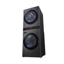 LG WT2520BRK Single Unit Front Load 25/20kg LG WashTower™ with Centre Control™, Black Steel color غسالة تاور  25/20 كيلو ال جي
