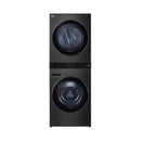 LG WT2520BRK Single Unit Front Load 25/20kg LG WashTower™ with Centre Control™, Black Steel color غسالة تاور  25/20 كيلو ال جي