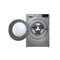 LG WV2149AVG 1400RPM Front loading Washer, 8Kg, Bigger Capacity, AI DD, Steam, ThinQ, Silverغسالة ملابس حمل امامي 8 كيلوغرام