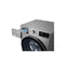 LG WV2149AVG 1400RPM Front loading Washer, 8Kg, Bigger Capacity, AI DD, Steam, ThinQ, Silverغسالة ملابس حمل امامي 8 كيلوغرام