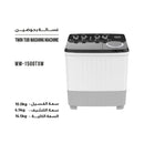 SHOWNIC WW-1500TXW Twin Tub Washer & Spin 10kg غسالة شونك حوضين