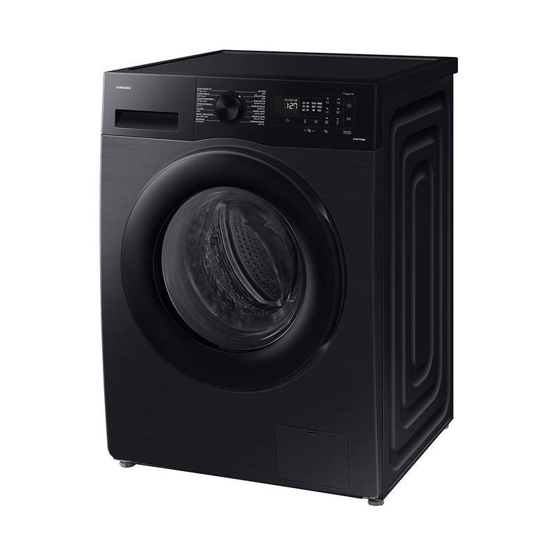 SAMSUNG WW11CGC04DABSG Front load Washer with Ecobubble™ and SmartThings AI Energy Mode, 11Kg, Black غسالة سامسونك 11 كيلو