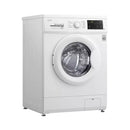 LG WY1408WTP Front Loading Washing Machine 8 Kg, Direct Drive, Steam, and Smart Diagnostics, White غسالة ذات فتحة جانبية 8 كيلو ذكية ال جي