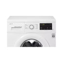 LG WY1408WTP Front Loading Washing Machine 8 Kg, Direct Drive, Steam, and Smart Diagnostics, White غسالة ذات فتحة جانبية 8 كيلو ذكية ال جي