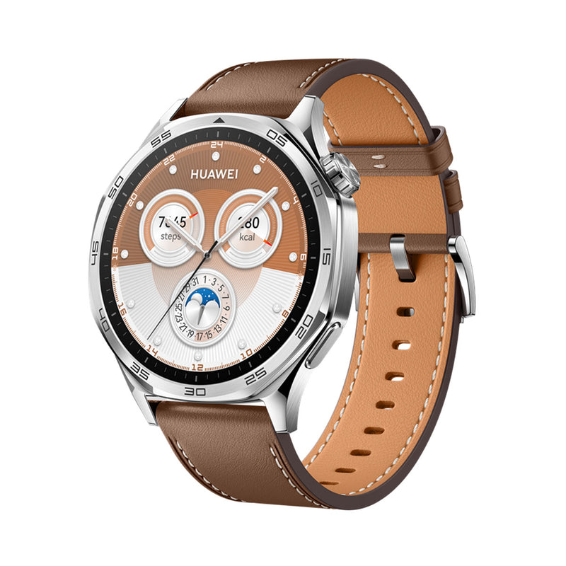 HUAWEI WATCH GT 5 46mm Brown Composite Leather Strap