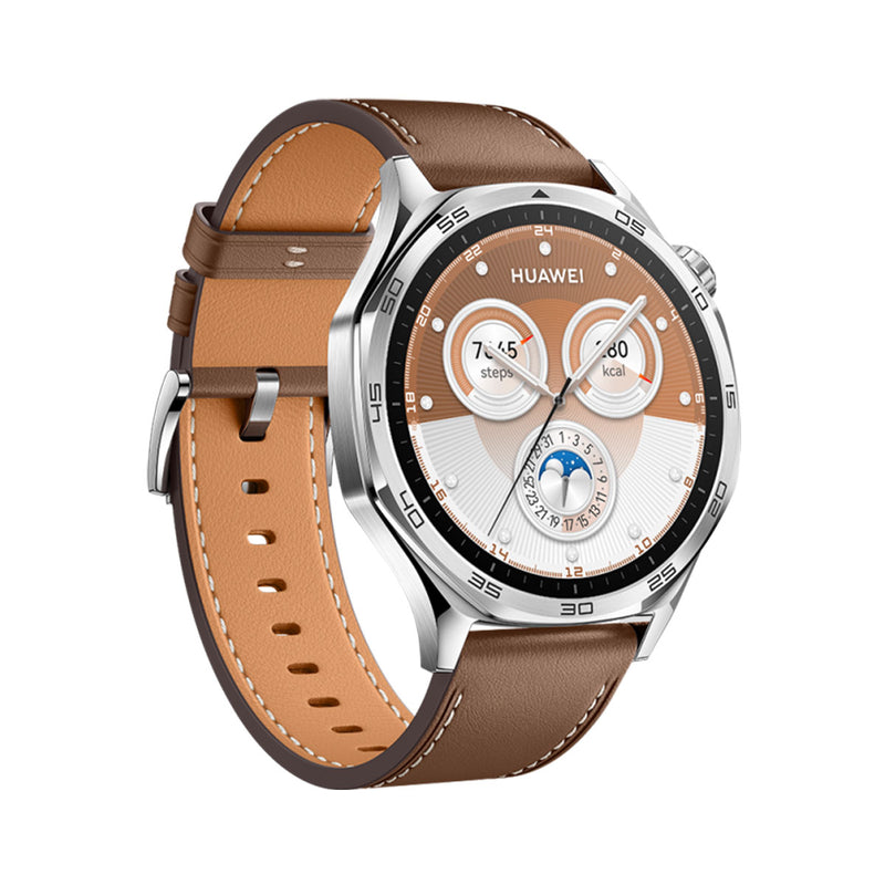 HUAWEI WATCH GT 5 46mm Brown Composite Leather Strap