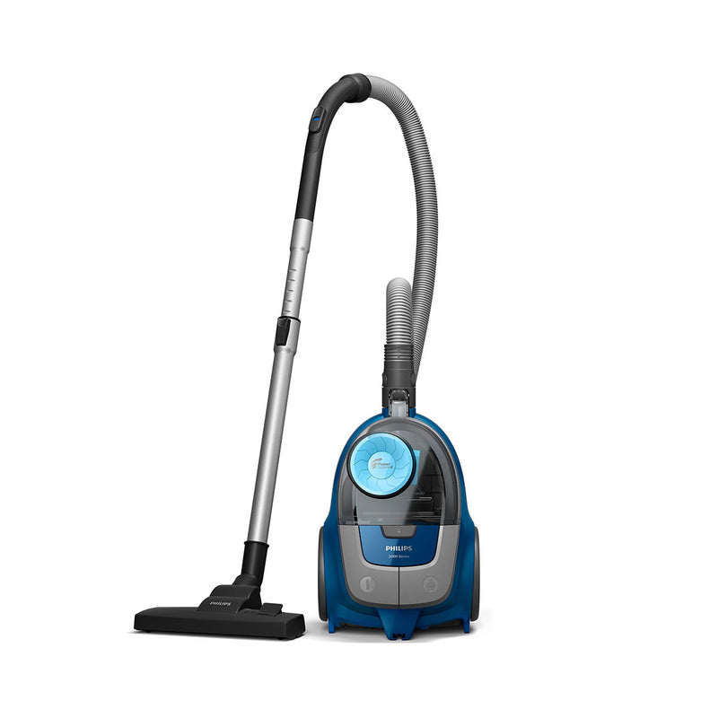 PHILIPS XB2022/01 2000 Series Bagless Vacuum Cleaner, Dark Blue سلسلة مكنسة كهربائية بدون كيس فلبس