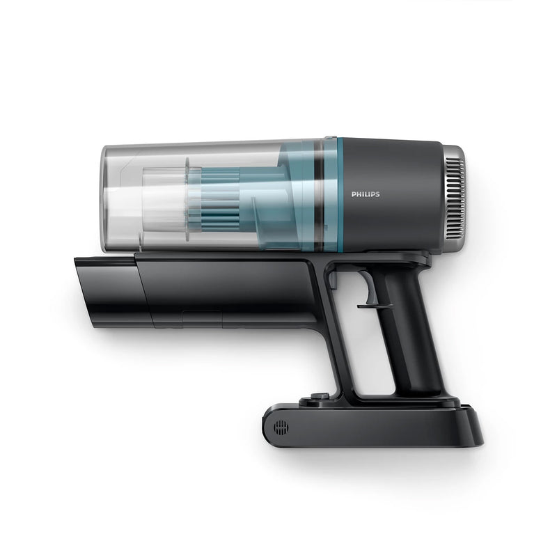 PHILIPS XC3031/61 3000 Series Cordless Vacuum, Blackسلسلة مكنسة كهربائية لاسلكية فلبس