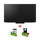 SHARP XLED4T-C75FVIX- SHARP 4K Ultra HD 65-Node Bezel-less Design, 75 Inch + هدية مجانا