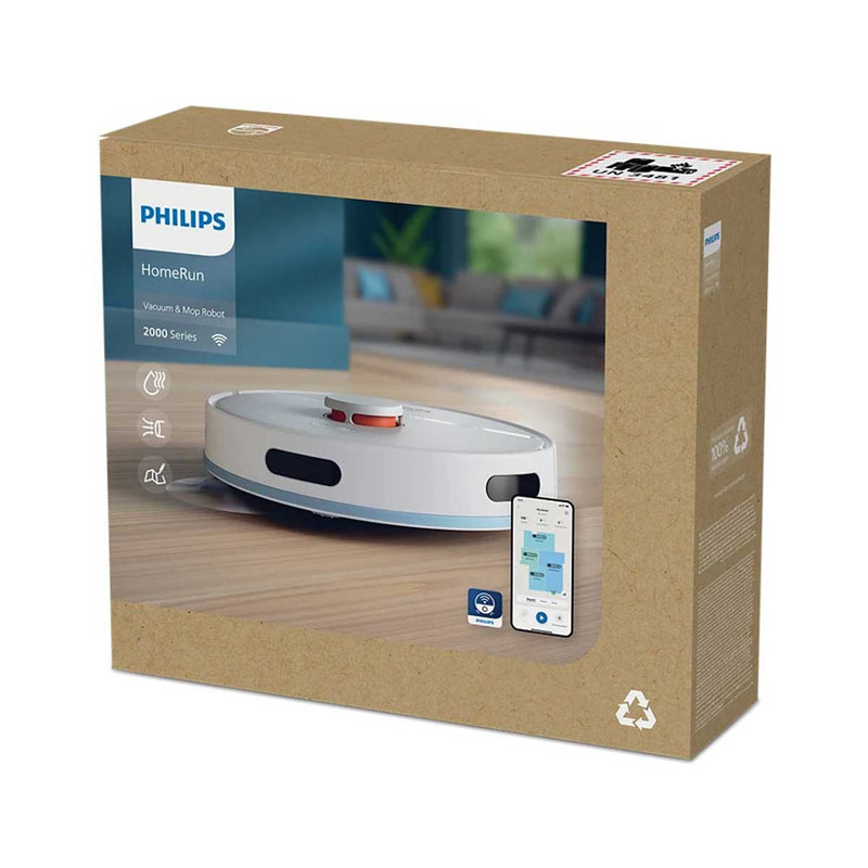 PHILIPS XU2000/15 Robot Vacuum Cleaner, Dark blue مكنسة كهربائية روبوتية فلبس