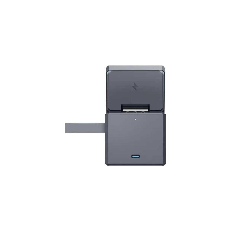 ANKER Y1811KA1 3-in-1 Cube with MagSafe,  Gray شاحن لاسلكي مكعب