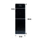 SHOWNIC YT-R378BG Water Dispenser With Refrigerator, Black براد ماء  شونك