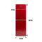 SHOWNIC YT-R378RG Water Dispenser with Fridge, Red براد ماء شونك