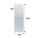 SHOWNIC YT-R378SG Water Dispenser with Fridge, Silver براد ماء شونك