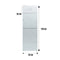 SHOWNIC YT-R378SG Water Dispenser with Fridge, Silver براد ماء شونك