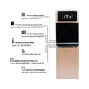 SHOWNIC WD-R3GDG Water Dispenser With Refrigerator, Gold براد ماء شونك