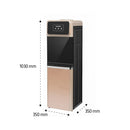 SHOWNIC WD-R3GDG Water Dispenser With Refrigerator, Gold براد ماء شونك