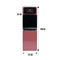 SHOWNIC YT-R388BR Water Dispenser With Refrigerator, Red براد ماء شونك