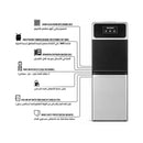 SHOWNIC WD-R3GDS Water Dispenser With Refrigerator, Silver براد ماء شونك