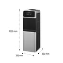 SHOWNIC WD-R3GDS Water Dispenser With Refrigerator, Silver براد ماء شونك