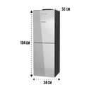 SHOWNIC YT-R390GS Water Dispenser With Double Protection, Silver براد ماء شونك