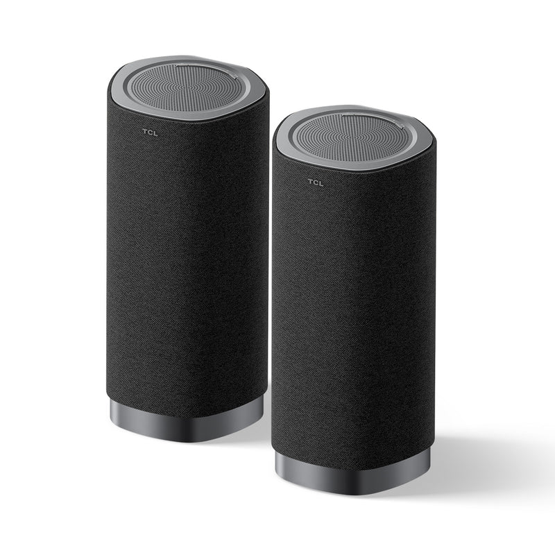 TCL Z100-M2 Wireless Free Sound Speaker, Grey عدد 2 سماعة متعددة الاستخدام