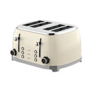 ZILAN ZLN1214 Retro Electric Toaster, White محمصة خبز مزدوجة زيلان