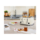 ZILAN ZLN1214 Retro Electric Toaster, White محمصة خبز مزدوجة زيلان