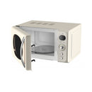 ZILAN ZLN1245 Retro Microwave Oven, Beige مايكروويف زيلان