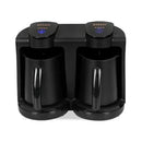 ZILAN ZLN1291 Turkish Greek Double Coffee Maker, Black صانعة قهوة مزدوجة زيلان