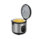 ZILAN ZLN2793 2-In-1 Rice & Steam Cooker, Silver قدر ضغط كهربائي زيلان