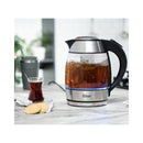ZILAN ZLN8948 Glass Kettle, Stainless Steel غلاية زيلان