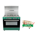 ALMATEEN GC-MA9604GR-EG طباخ المتين مصري كالكسي 90*60 + QHMA4030CR-CH هدية مجانا