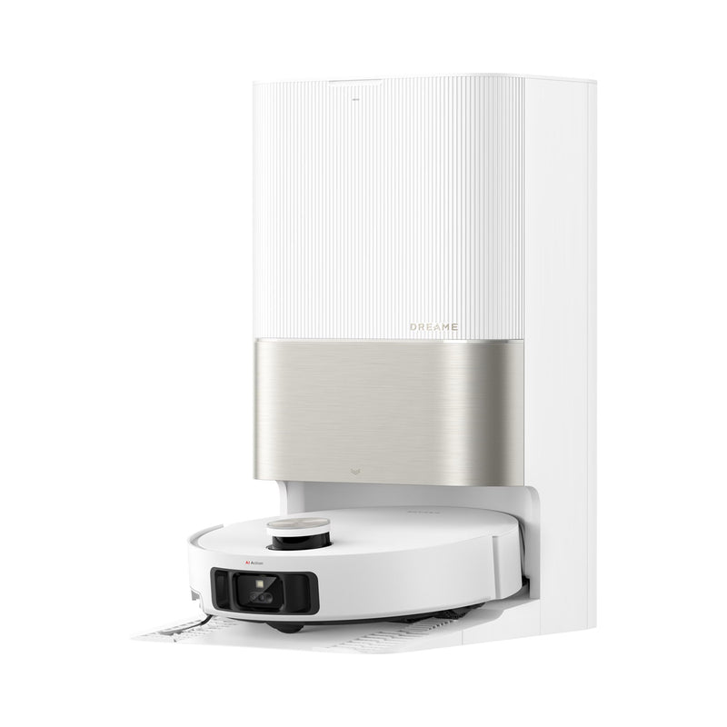 DREAME dreame x50 ultra X50 Ultra Complete Vacuum mopping robot, White روبوت التنظيف بالشفط الكامل للغاية دريمي