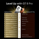 REALME E01XVF6JMT GT 8 PRO 5G RMX5210 Dual Sim 512GB/16GB, White GT 8 PRO 5G ريلمي