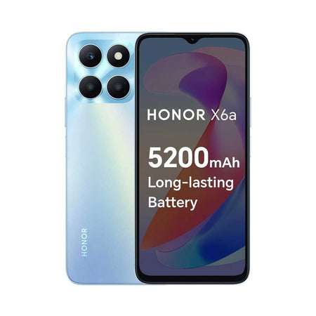 HONOR X6A Smartphone 4/128GB, Sky Silver