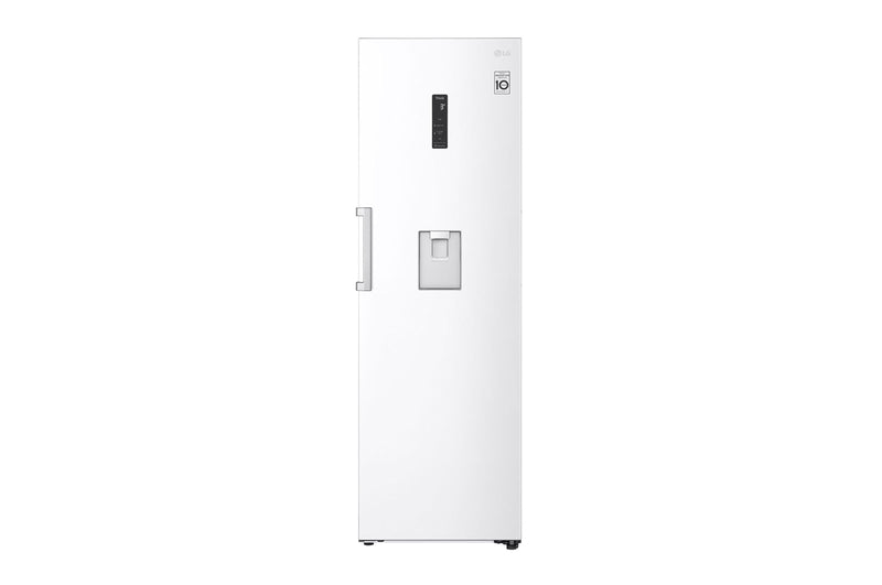 LG GC-F511EQDM Single Door Refrigerator, White ثلاجة تون ال جي