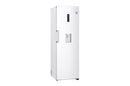 LG GC-F511EQDM Single Door Refrigerator, White ثلاجة تون ال جي