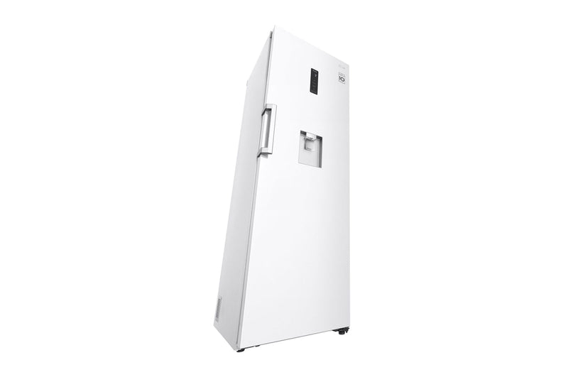 LG GC-F511EQDM Single Door Refrigerator, White ثلاجة تون ال جي