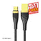 كابل تايب سي Moxom MX-CB63 Type-C Cable 1.2 M, Black