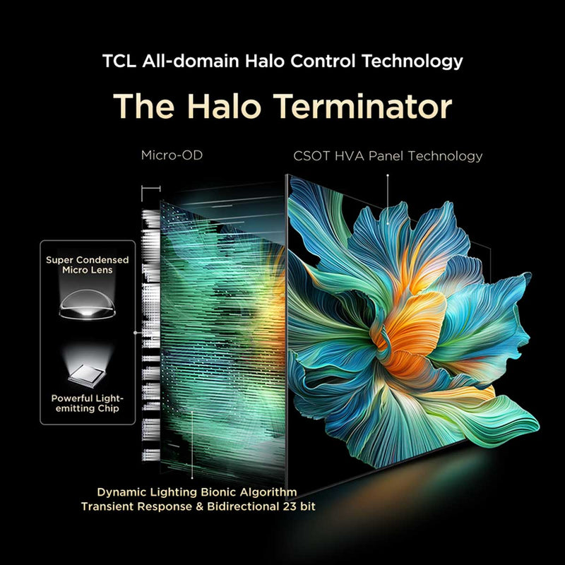 TCL Q6C 65" QD-Mini LED TV   288Hz Game Accelerator HDR 1000 nits