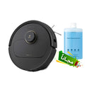 ROBOROCK qr598-b Dual Rotating Mop 8000 Pa Suction AI Smart Cleaning, Black + Free gift ممسحة مزدوجة دوارة 8000 باسكال شفط تنظيف ذكي بالذكاء الاصطناعي، أسود + هدية مجانية