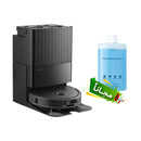 ROBOROCK qrevo5ae-b Robot Vacuum Cleaner, 12000Pa Suction, Black + Free gift مكنسة كهربائية روبوتية  قوة شفط 12000 باسكال، لون أسود + هدية مجانية