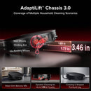 ROBOROCK SAROS 20 AdaptiLift™ Chassis 3.0 Robot Vacuum, Black مكنسة روبوت ساروس 20